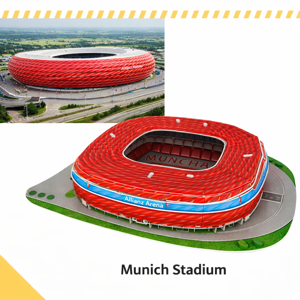 Stadion w Pokoju™ – Warianty Stadionów 3D