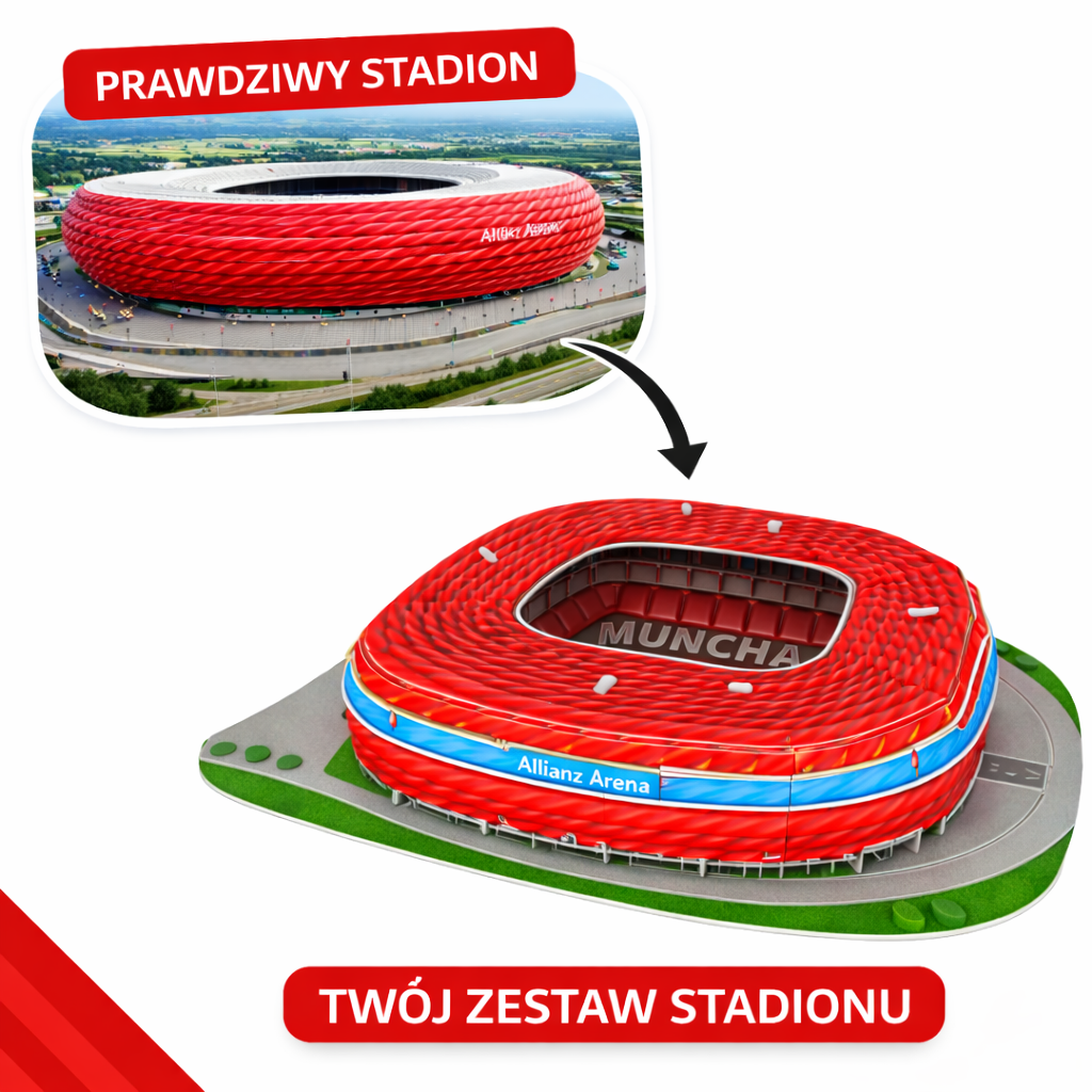 Stadion w Pokoju™ – Warianty Stadionów 3D