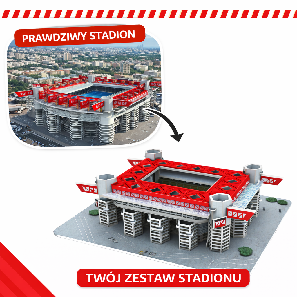 Stadion w Pokoju™ – Warianty Stadionów 3D